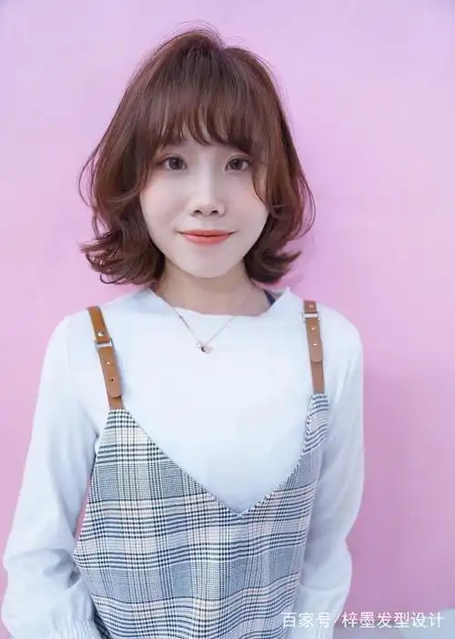 烫发经典,中发慵懒风烫发,好看易打理