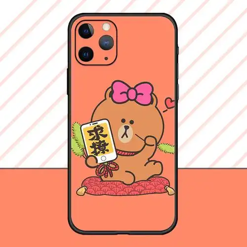 日系机壳可爱iphone13pro少女苹果用于求撩手卡通单身手机保护套