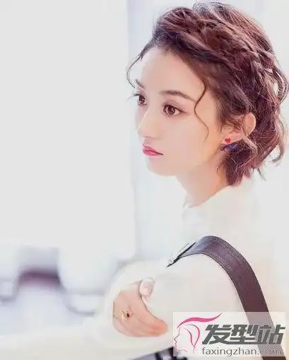 仙女辫短发编发 甜美清新超有少女感-时尚扎发-发型站_最新流行发型