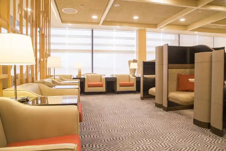 silverkris lounge 新加坡航空的机场休息室