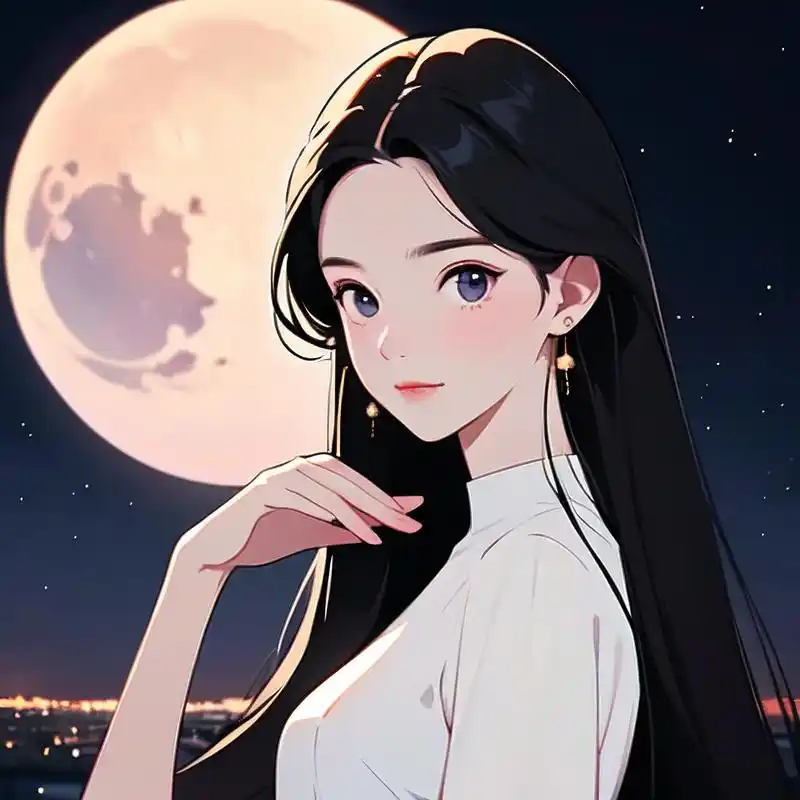 清冷白月光女生头像🌙绝美