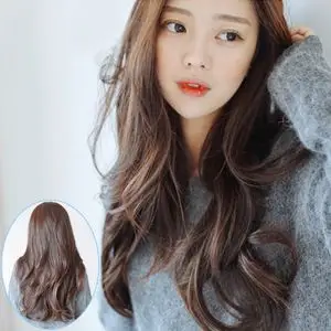大卷半头套 长发 梨花头假发女 长卷发 蓬松 女 发型 jiafa发套