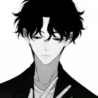 漫画人物头像男生帅气冷漠图片_男生头像_我爱你头像网