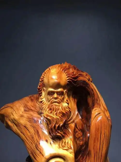 陈喜伟作品老子太行万年陈化红油料完美造型5000目高抛高63宽3