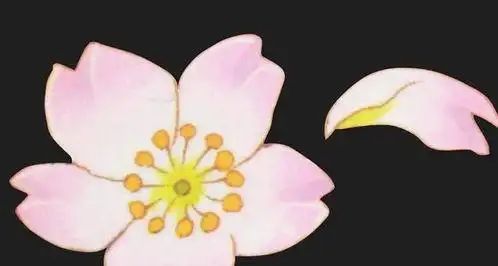 桃花的形状像什么花瓣