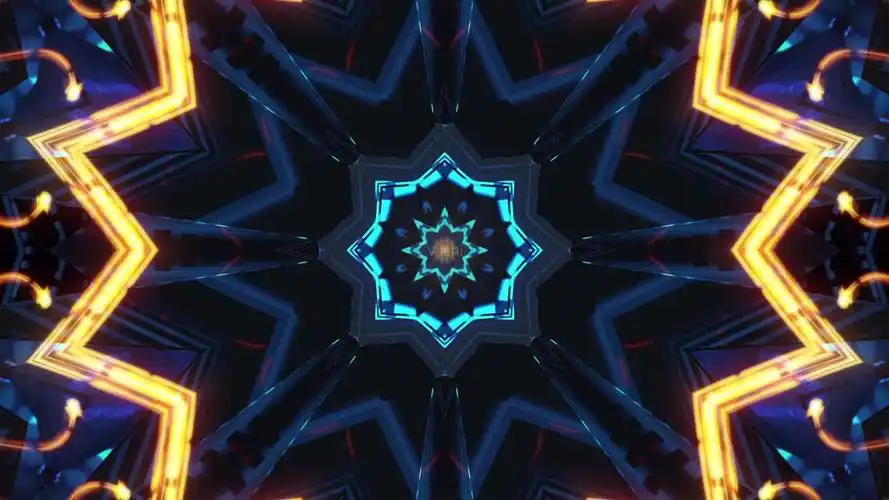 视频素材 舞台背景 动感背景 酷炫嘻哈青年动感街舞舞台大屏背景5来自