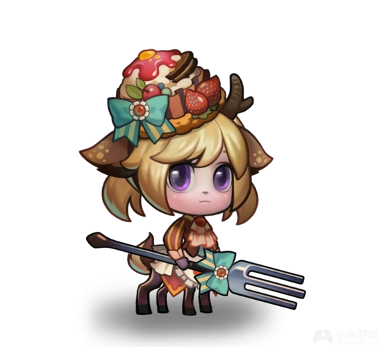 小鹿新皮肤甜美亮相!