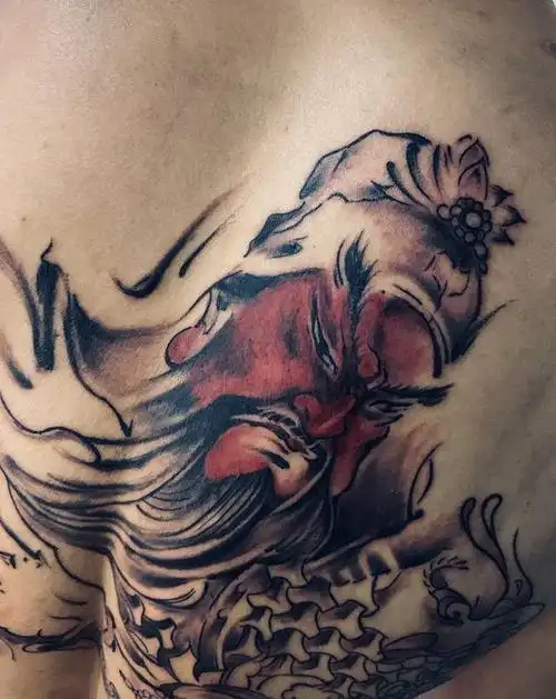 font color=red>背 /font>后纹身图片_ font color=red>背 /font