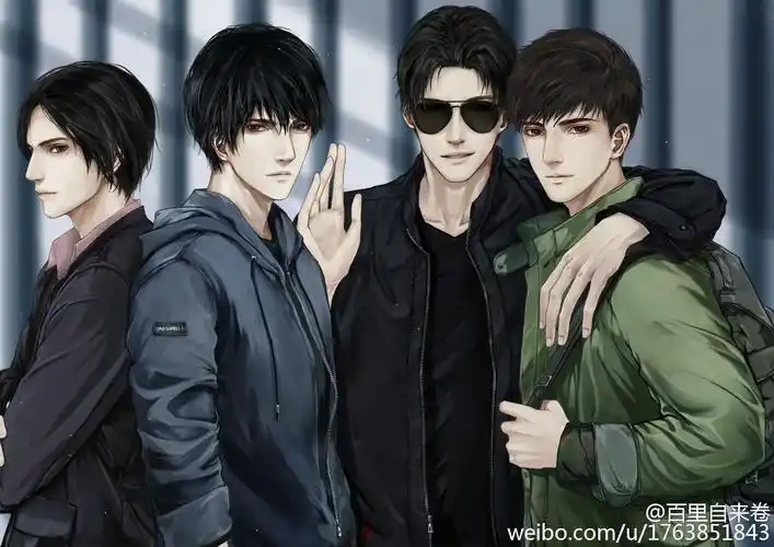 盗墓笔记#从左到右 : 解语花#张起灵#黑瞎子… - 堆糖,美图壁纸兴趣