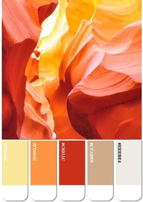 配色推荐 | 最温暖的时尚色彩,使用橙色的首选方法