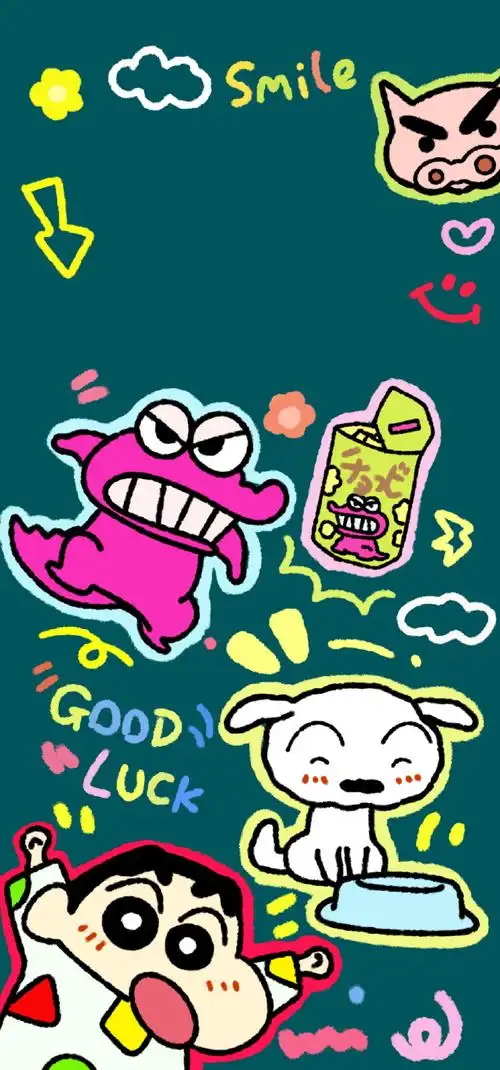 96蜡笔小新卡通壁纸7815787815787815图源画师@鹿