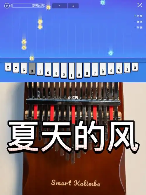 拇指琴弹奏  #卡林巴拇指琴  #拇指琴演奏  #拇指琴简谱  #夏天的绶