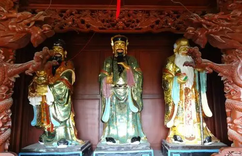 原始图片 万寿阁中的福禄寿三星(在三楼) 望华山(在万寿阁三楼)