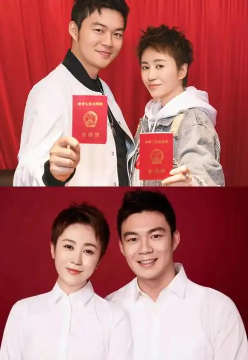 马丽携小11岁老公参加喜剧节,一路挽手说笑好甜蜜!男方发福了