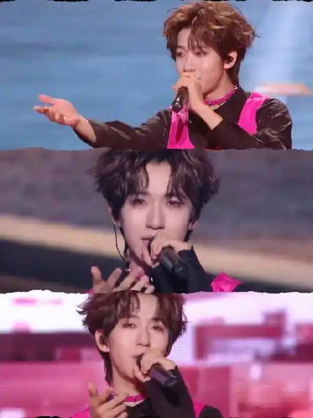 贺峻霖看到娶我灯牌的反应##星姐微博