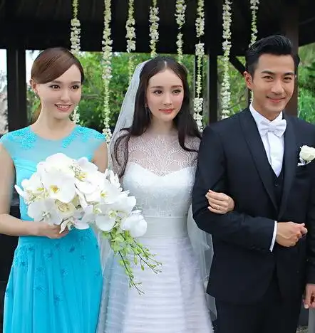 【图】杨幂结婚照曝光 揭其坎坷成长史