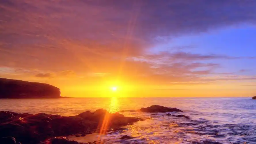 好看有意境的唯美夕阳美景