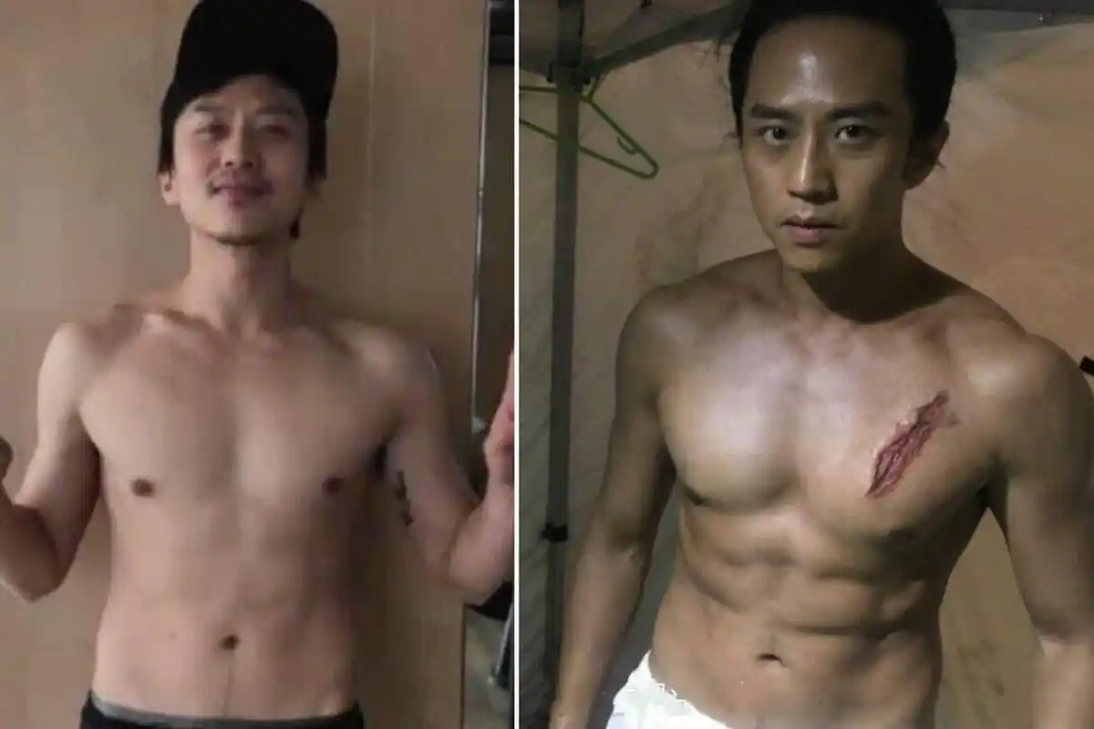 邓超144斤减重增肌11斤,铁打的肌肉率到底有多高?