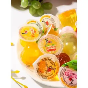 喜之郎 果冻散装小杯包装水果乳酸果肉果冻混合装口味批发整箱10斤 【