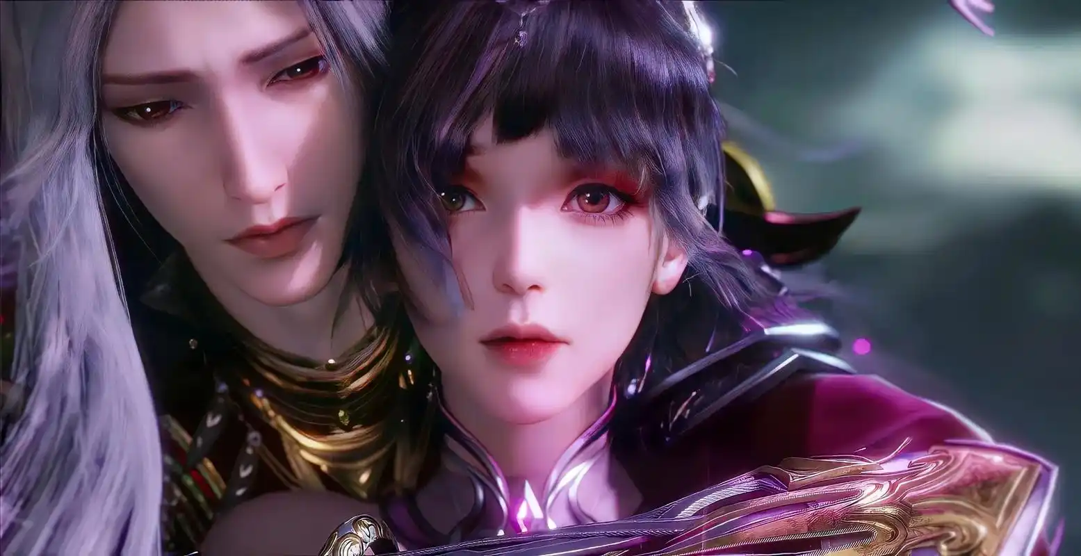 唐三小舞双神共存 "哪怕另一个世界是无尽的虚空,我也会凭借 - 抖音