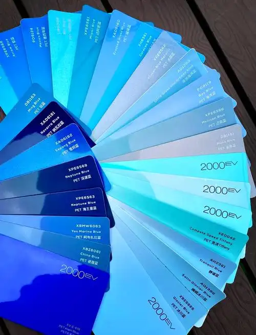 🔵蓝色系超全色卡大揭秘🎨