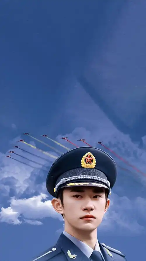 揭秘易烊千玺空军招飞宣传片原型人物#一身军装,一架战机,正气凛然!