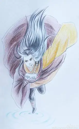 2015电视剧神雕侠侣随手画杨过 陈晓饰演杨过 cr.aescs