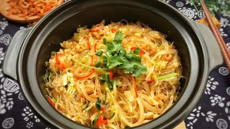 虾米粉丝煲