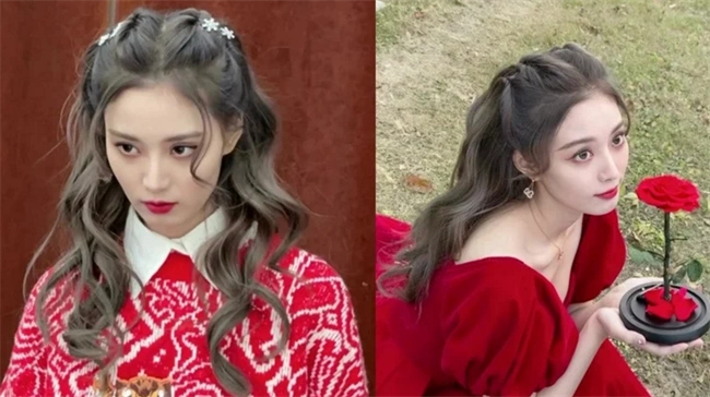 2022女星编发范本 减龄初恋感满满_明星发型 - 美发站