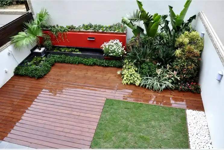 410平米别墅院子装修效果图