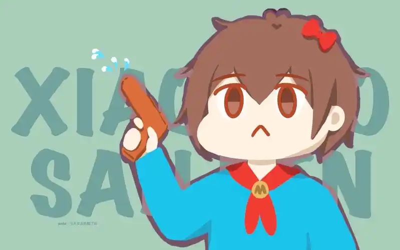 逍遥散人壁纸绘制过程