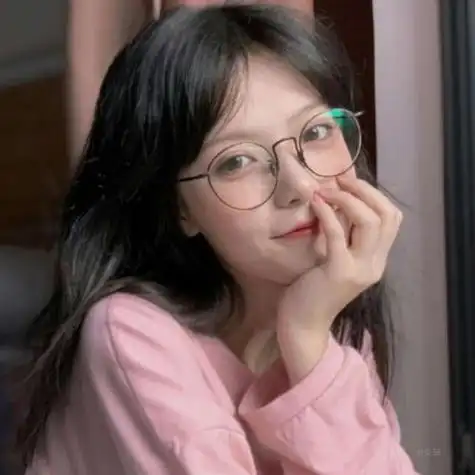 可爱清新眼镜女生头像 女生头像图片大全 -【爱个性】