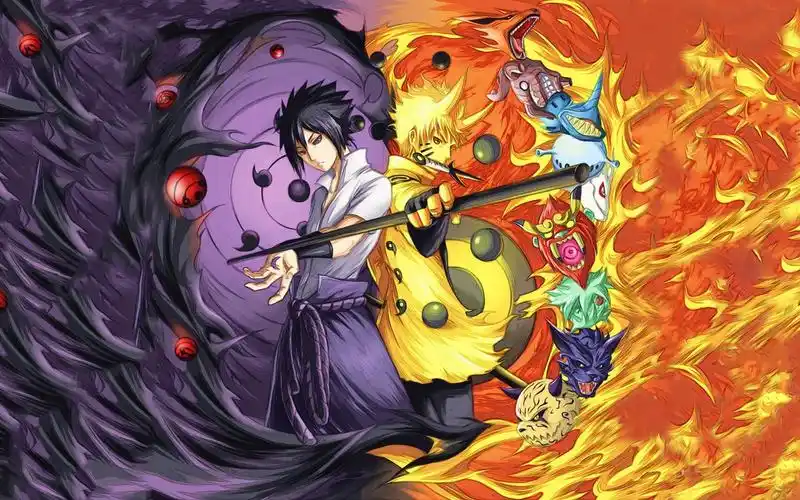 电吉他米萧火影忍者op16超燃演奏