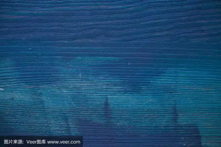 海军蓝木材背景.蓝色木材纹理和背景的特写视图.