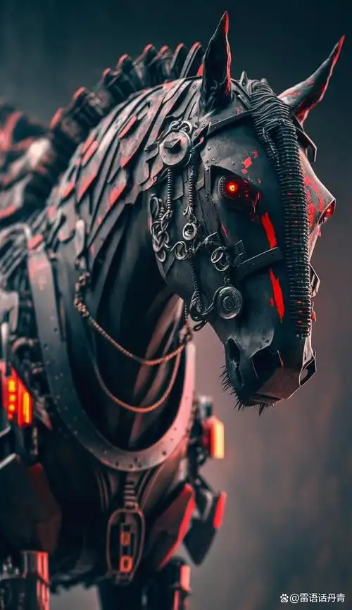 绘画之马:骏影飞扬,霸气凌空恣驰骋