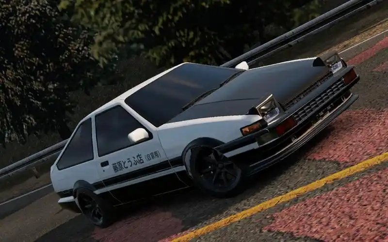 carx2 ae86 全手动第一人称漂移下山