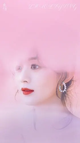 赵丽颖粉色公主裙