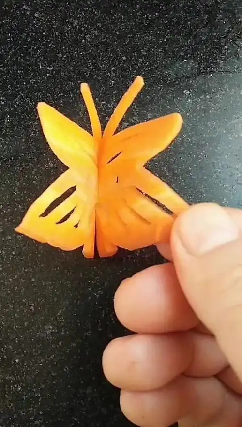 胡萝卜蝴蝶教程你学会了吗?