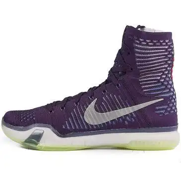 nike kobe x elite 科10 精英紫 科比 高帮篮球鞋718763-505