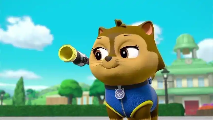 汪汪队:阿奇你打喷嚏是对的,就是那群小猫咪在捣乱.