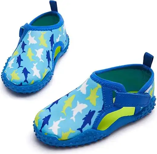 runside 儿童涉水鞋速干防滑幼儿水肤赤脚运动游泳沙滩泳池鞋适合男孩