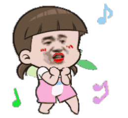 沙雕口红小人尬舞跳舞 gif 动图