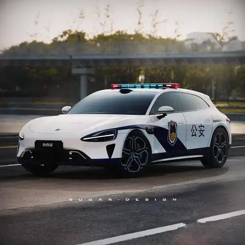 每个城市都有每个城市的警车名片 杭州是吉利系,上海是上汽系,广州是