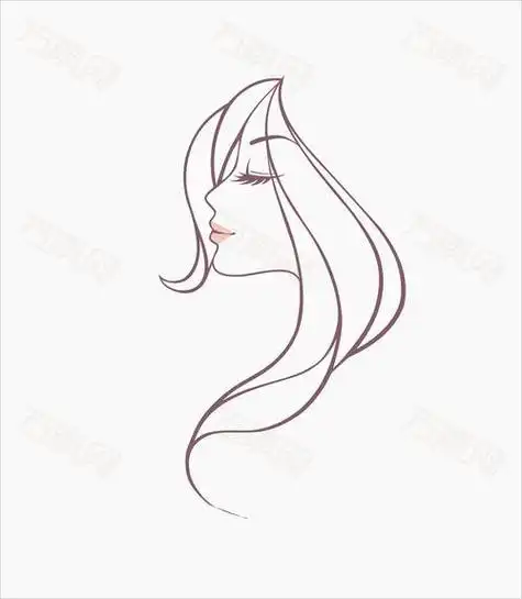 女孩侧面简笔画 女孩侧面简笔画全身