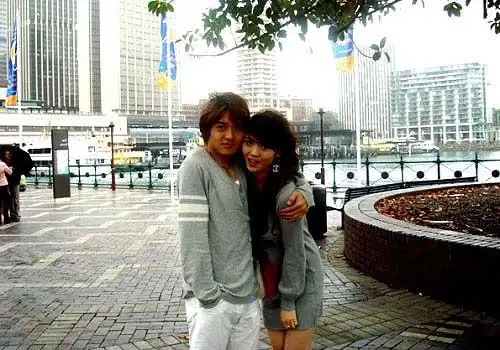 汪嵩和女友曾美娟