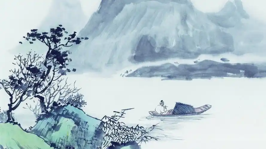 简约中国风水墨丹青画,艺术壁纸-回车桌面