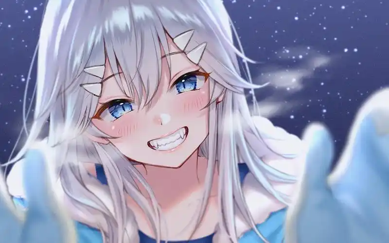 甜美动漫少女图片桌面壁纸