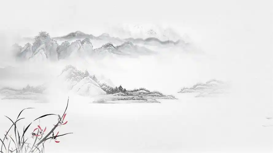 古风淡雅背景图片