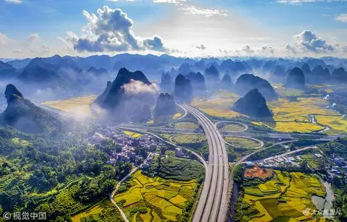 2017视觉中国国内年度盘点:航拍中国美景