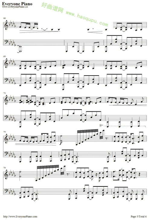iseefire霍比特人2片尾曲钢琴谱